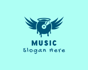 Music Disc Wings Logo
