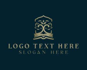 Literary - Book Tree Publishing logo design