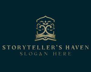 Novelist - Book Tree Publishing logo design