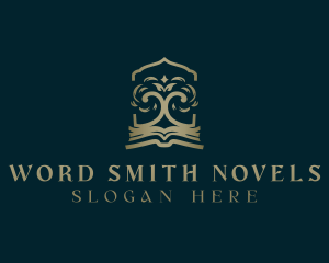 Novelist - Book Tree Publishing logo design