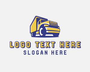 Truck - Cargo Truck Dispatch logo design