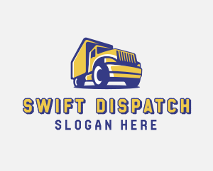 Dispatch - Cargo Truck Dispatch logo design