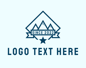 Valley - Star Mountain Camping logo design