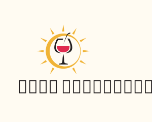 Daytime Wine Glass Logo