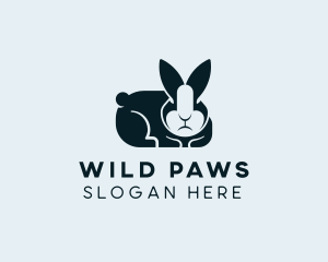 Bunny Rabbit Animal logo design