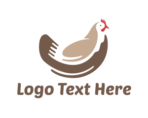 Brown Chicken Farm Logo