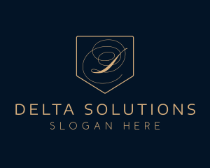 Golden Event Stylist logo design