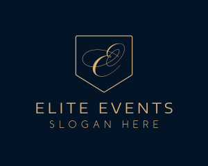 Events - Golden Event Stylist logo design