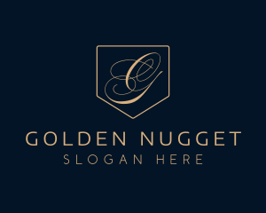 Golden Event Stylist logo design