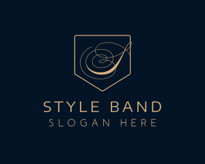 Golden Event Stylist logo design