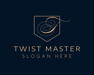 Golden Event Stylist logo design