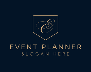 Golden Event Stylist logo design