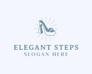 Heels - Fashion Heels Shoes logo design