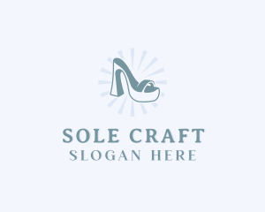 Fashion Heels Shoes logo design