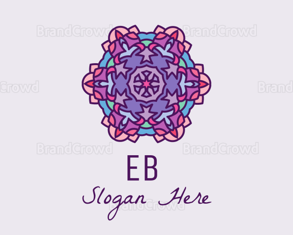 Mandala Meditation Decor Logo