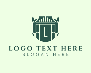 Enterprise - Leaf Shield Brand logo design