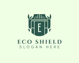 Leaf Shield Brand logo design