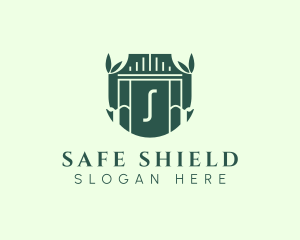 Leaf Shield Brand logo design