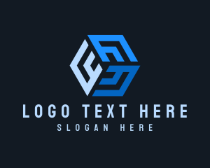 Entrepreneur - Tech Business Cube logo design