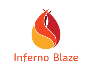 Hot Flame Claw logo design