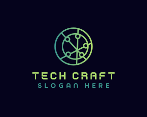 Developer - Developer Tech Software logo design