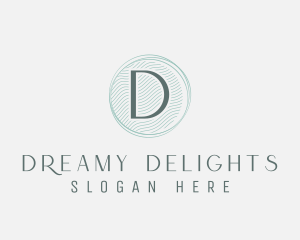 Blue Feminine Brand logo design