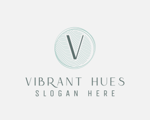 Blue Feminine Brand logo design