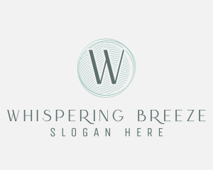 Blue Feminine Brand logo design