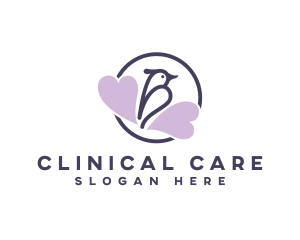 Love Bird Veterinary logo design