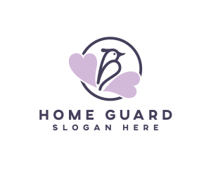 Caretaker - Heart Bird Veterinary logo design