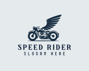 Motorbike - Motorbike Vehicle Rider logo design