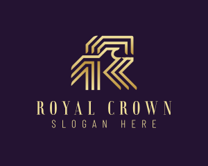 Royal Golden Eagle logo design