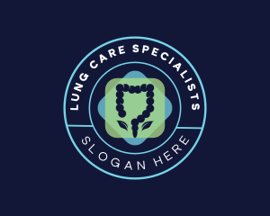 Intestine Gut Wellness logo design