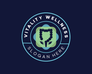 Intestine Gut Wellness logo design