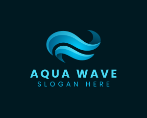 Hydro Water Wave logo design