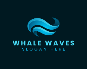 Hydro Water Wave logo design