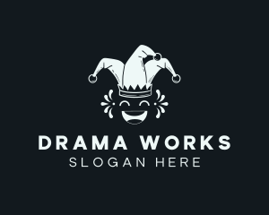 Drama - Jester Joker Smile logo design