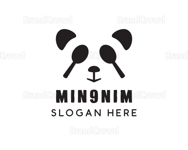 Panda Spoon Restaurant Logo
