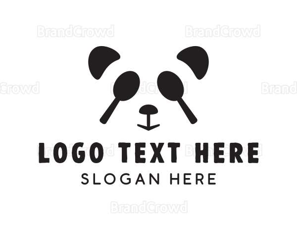 Panda Spoon Restaurant Logo