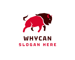 Wild Bison Livestock Logo
