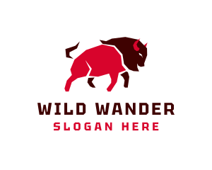 Wild Bison Livestock logo design