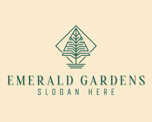 Horticulture Tree Garden logo design