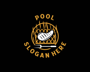 Roast - Steak Grill Restaurant logo design