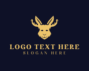 Horns - Wild Ram Goat logo design