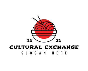 Culture - Japanese Ramen Noodles logo design