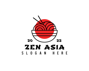 Asia - Japanese Ramen Noodles logo design