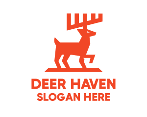 Wildlife Deer Hunting  logo design