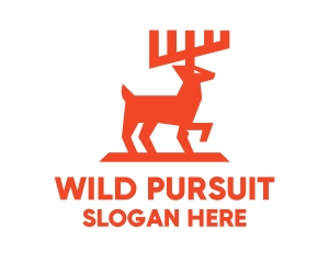 Hunting - Wildlife Deer Hunting logo design