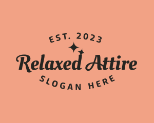 Casual Retro Fashion logo design