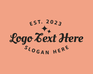 Casual Retro Fashion Logo